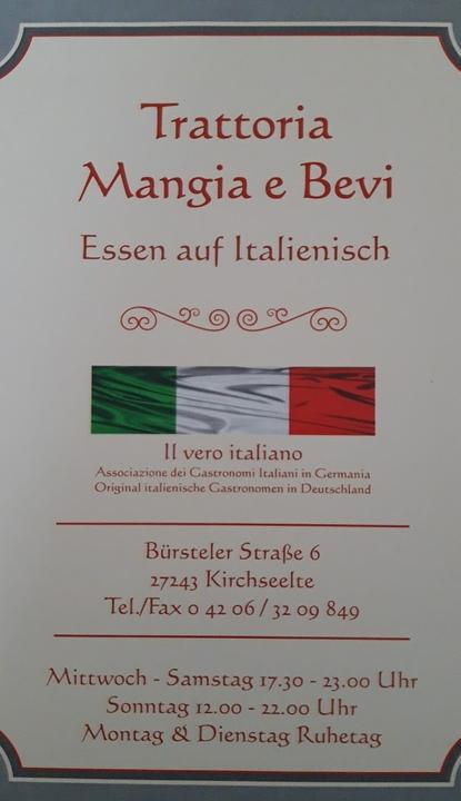 Trattoria Mangi E Bevi